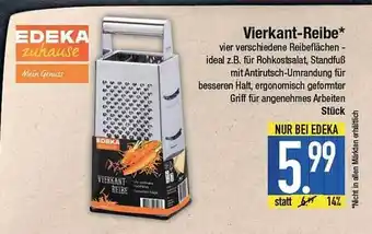 E-Center Edeka Zuhause Vierkant-reibe Angebot