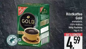 E-Center Röstkaffee Gold Angebot