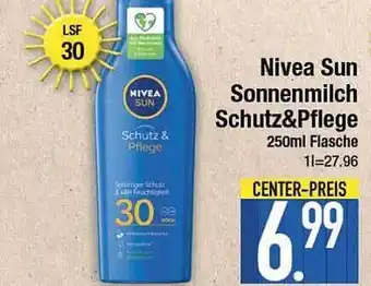 E-Center Nivea Sun Sonnenmilch Schutz&pflege Angebot