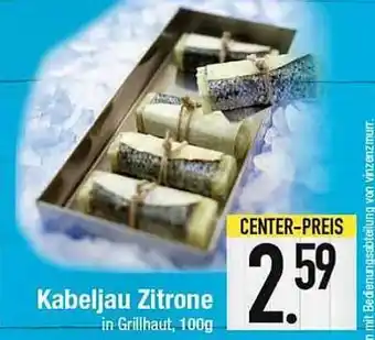 E-Center Kabeljau Zitrone Angebot