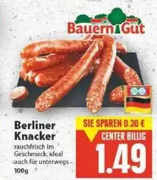 E-Center Bauern Gut Berliner Knacker Angebot