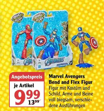 Globus Marvel Avengers Bend and Flex Figur Angebot