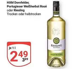 Globus Hxm Riesling Angebot