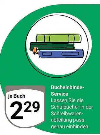 Globus Bucheinbinde Service Angebot