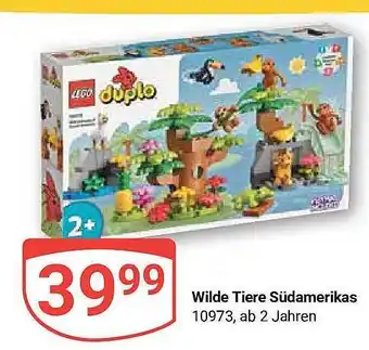 Globus Lego Duplo Wilde Tiere Südamerikas Angebot