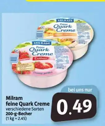 Markant Markt Milram Feine Quark Creme Angebot