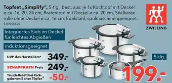 Schaffrath Topfset „simplify” Angebot