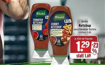 Wasgau Knorr Ketchup Angebot