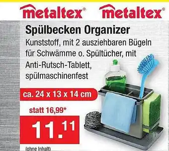 Zimmermann Spülbecken Organizer Angebot