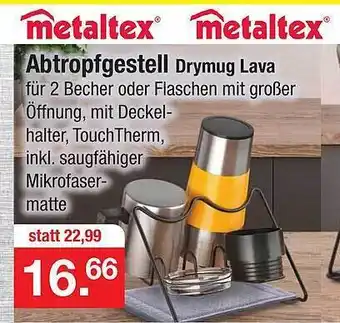 Zimmermann Abtropfgestell Drymug Lava Angebot