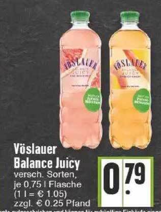 Edeka Vöslauer Balance Juicy Angebot