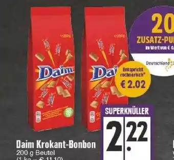 Edeka Daim Krokant-bonbon Angebot