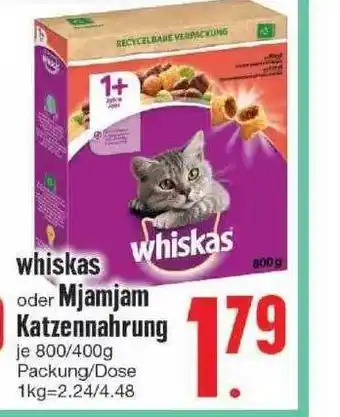 Edeka Whiskas Mjamjam Katzennahrung Angebot
