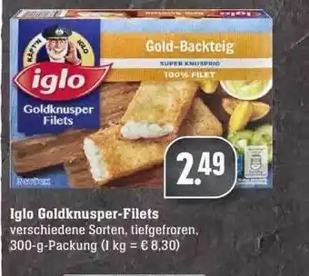 Edeka Iglo Goldknusper-filets Angebot