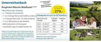 Edeka Unterreichenbach Ringhotel Mönchs Waldhotel Angebot
