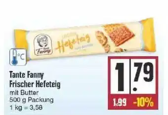 Edeka Tante Fanny Frischer Hefeteig Angebot