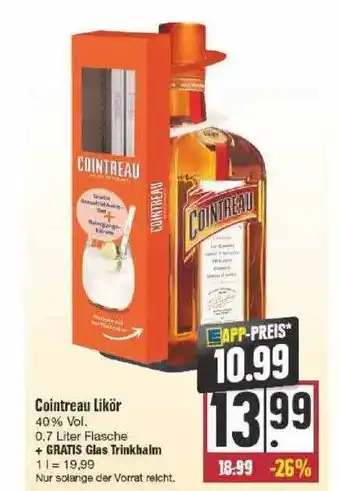 Edeka Cointreau Likör Angebot