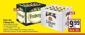 Edeka Lübzer Oder Freiberger Bier Angebot