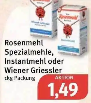 Feneberg Rosenmehl Spezialmehle, Instantmehl Oder Wiener Griessler Angebot