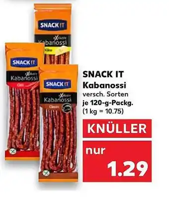 Kaufland Snack It Kaanossi Angebot