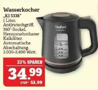 Marktkauf Tefal Wasserkocher „ki 5338“ Angebot