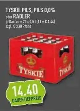 Marktkauf Tyskie Pils, Pils 0,0% Oder Radler Angebot