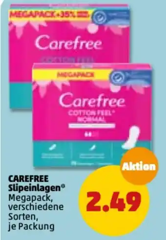 PENNY Carefree Slipeinlagen Angebot