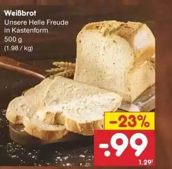 Netto Marken-Discount Weißbrot Angebot