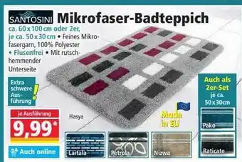 Norma Santosini Mikrofaser-badteppich Angebot