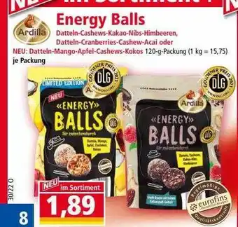 Norma Energy Balls Ardilla Angebot