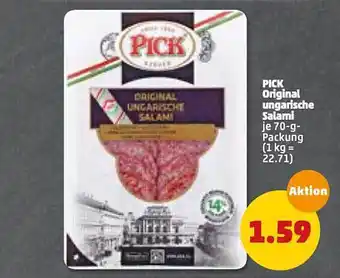 PENNY Pick Original Ungarische Salami Angebot