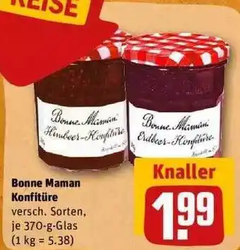 REWE Bonne Maman Konfitüre Angebot