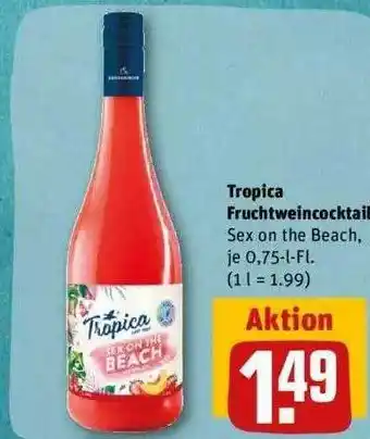 REWE Tropica Fruchtweincocktail Angebot