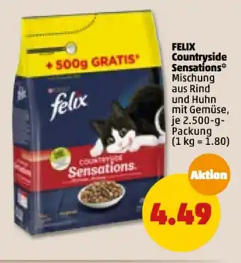 PENNY Purina Felix Countryside Sensations 2.5kg Angebot