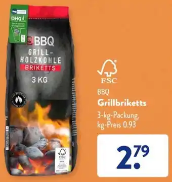 Aldi Süd BBQ Grillbriketts 3 kg Packung Angebot