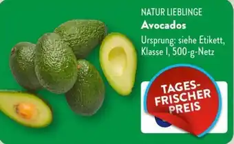 Aldi Süd Natur Lieblinge Avocados Angebot