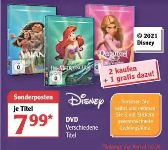 Globus Disney DVD Angebot