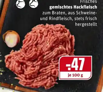 REWE Frisches gemischtes Hackfleisch 100g Angebot