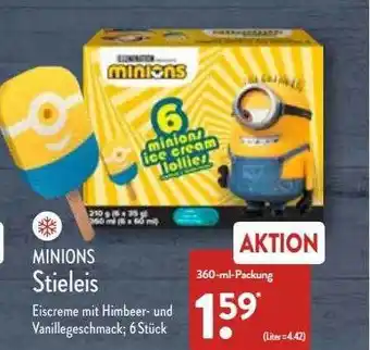 Aldi Nord Minions Stieleis Angebot