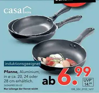 Schaffrath Pfanne Casa Nova Angebot