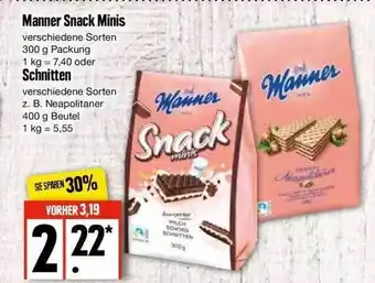 Edeka Manner Snack Minis Oder Schnitten Angebot