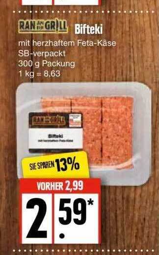 Edeka Bifteki Angebot