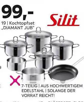 Mömax Kochtopfset „diamant Jub” Silit Angebot