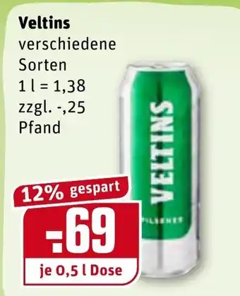 REWE Veltins 0,5L Angebot