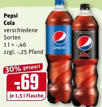 REWE Pepsi Cola 1,5L Angebot