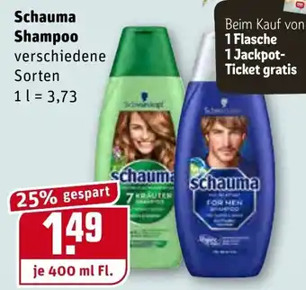 REWE Schauma Shampoo 400 ml Angebot