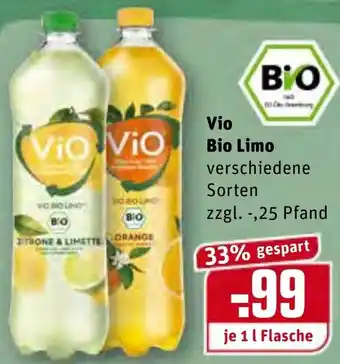 REWE Center Vio Bio Limo 1L Angebot