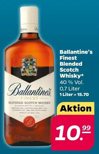 NETTO Ballantines Finest Blended Scotch Whisky 700ml Angebot