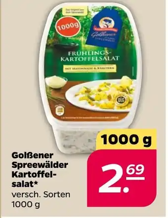 NETTO Golssener Spreewalder Kartoffelsalat 1kg Angebot