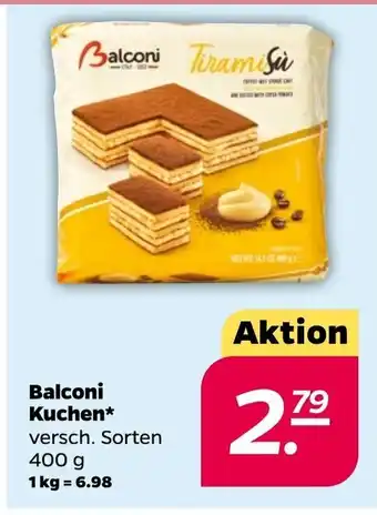 NETTO Balconi Kuchen 400g Angebot